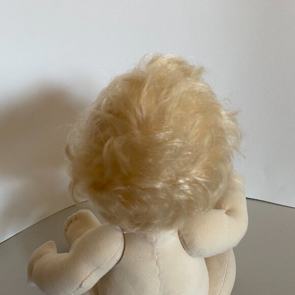 VTG 1985 Mattel My Child Doll Blonde Hair Blue Gray Eyes with Clothes, Shoes - Picture 7 of 13